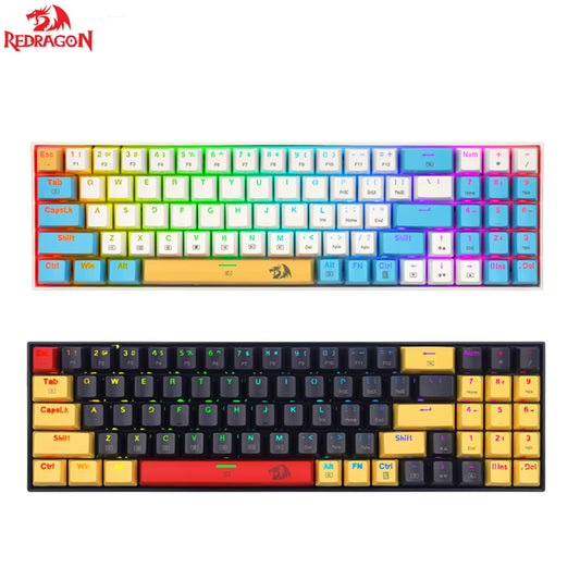 K688 Gaming Mechanical Keyboard RGB Backlit 78 Keys Swith Anti-Dust Proof Switches Hot Swappable Ergonomic for PC Gamer