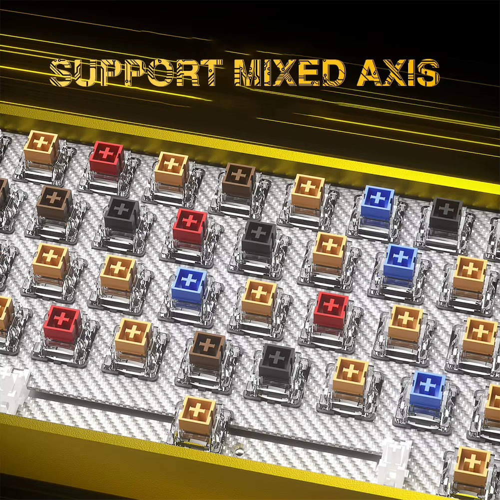 WIN68HE Ultra Gaming Keyboard Full CNC Aluminum Case Rapid Trigger 8K Return Esports High-End Custom Version