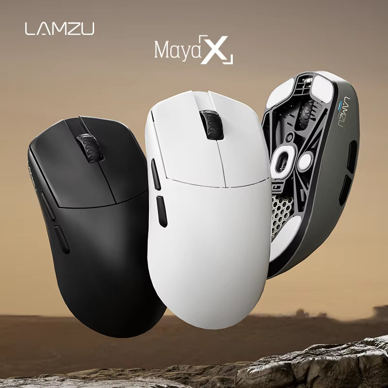 MAYA X Gaming Mouse (8K Dongle Included, Web Driver Compatible)