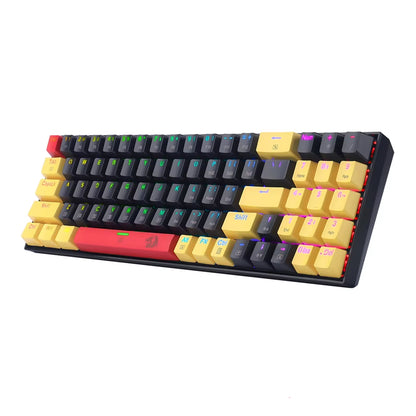 K688 Gaming Mechanical Keyboard RGB Backlit 78 Keys Swith Anti-Dust Proof Switches Hot Swappable Ergonomic for PC Gamer