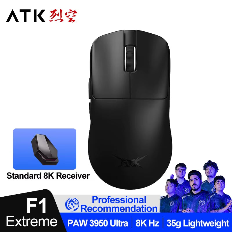 Blazingsky F1 Extreme Wireless Gaming Mouse PAW3950 Ultra Dual-Mode 8000Hz 35G Lightweight E-Sports FPS Mice