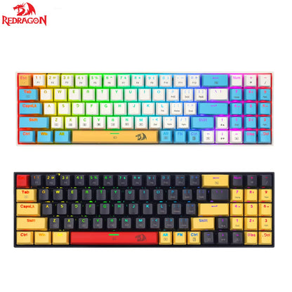 K688 Gaming Mechanical Keyboard RGB Backlit 78 Keys Swith Anti-Dust Proof Switches Hot Swappable Ergonomic for PC Gamer