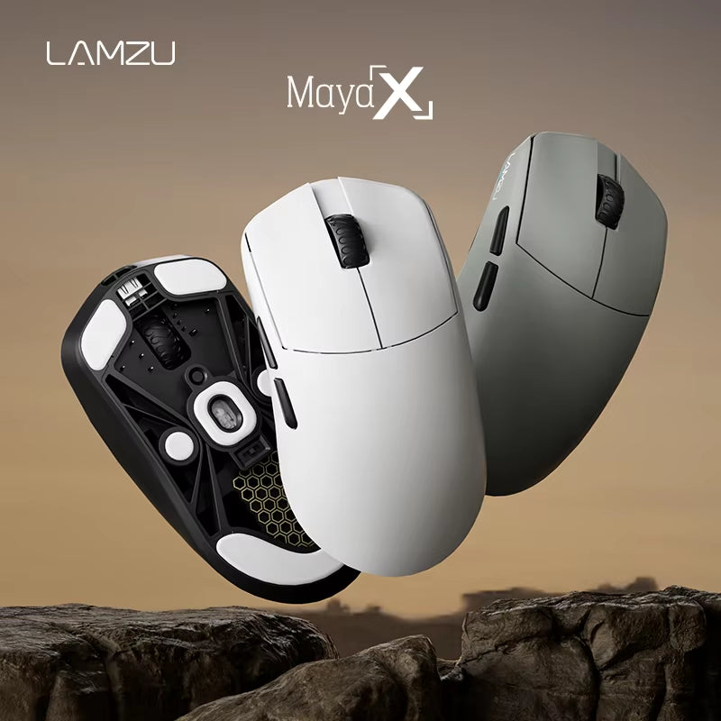 MAYA X Gaming Mouse (8K Dongle Included, Web Driver Compatible)