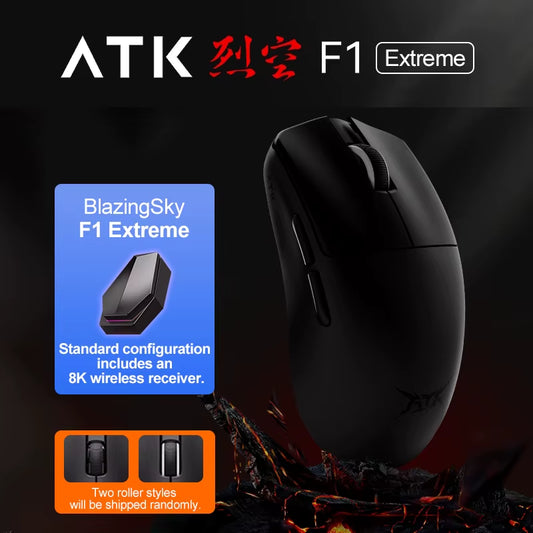 Blazingsky F1 Extreme Wireless Gaming Mouse PAW3950 Ultra Dual-Mode 8000Hz 35G Lightweight E-Sports FPS Mice